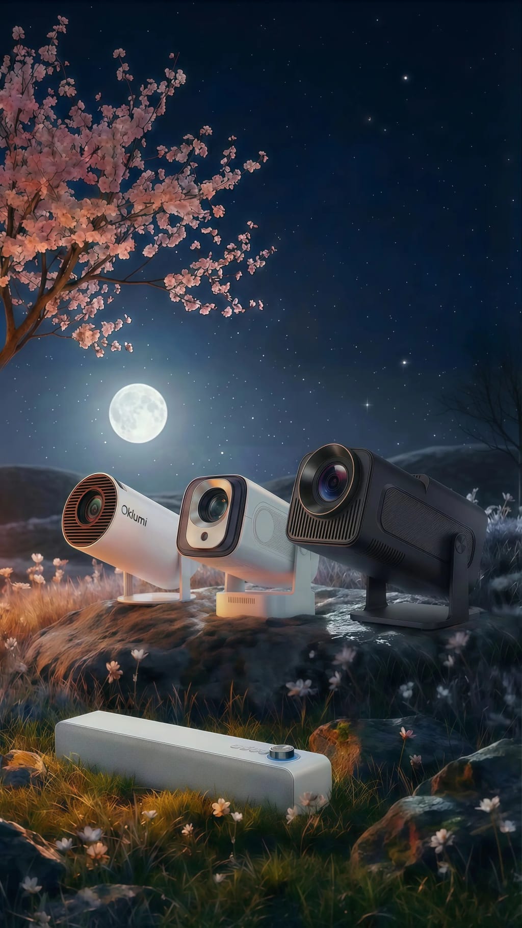 Oklumi™ Portable Projection Screen