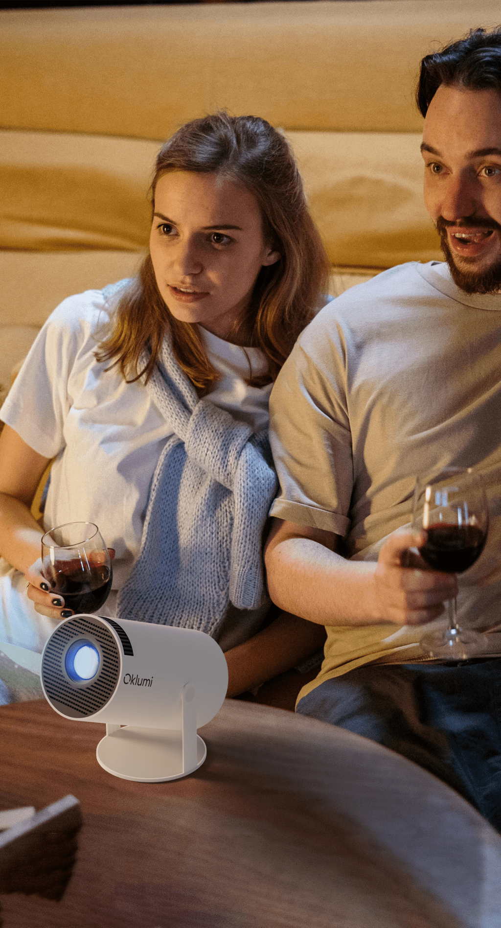 Oklumi™ Portable Projection Screen